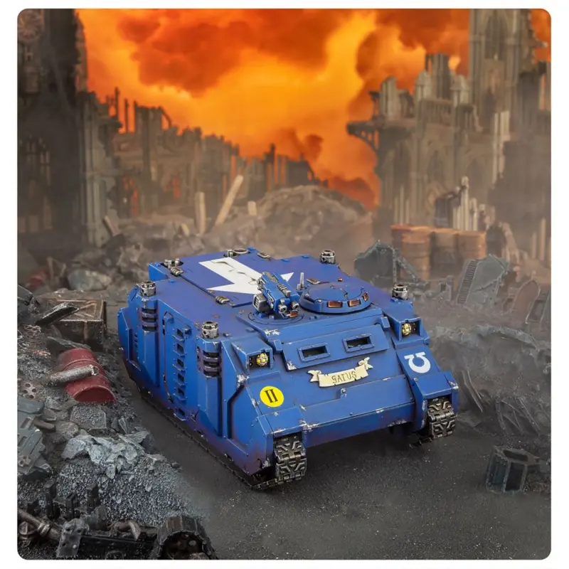 Rhino, space marines, warhammer 40k, games workshop, model 48-109
